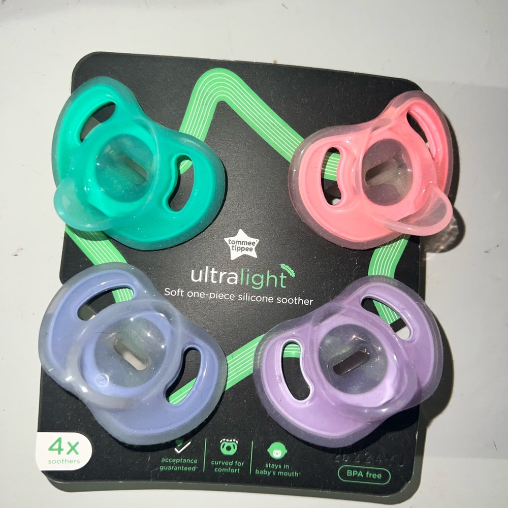 Tommee Tippee pacifiers